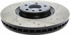 StopTech 127.33134L Sport Cross-Drilled And Slotted Disc Brake Rotor