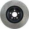 StopTech 127.33134L Sport Cross-Drilled And Slotted Disc Brake Rotor