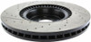 StopTech 127.33134L Sport Cross-Drilled And Slotted Disc Brake Rotor