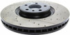 StopTech 127.33134L Sport Cross-Drilled And Slotted Disc Brake Rotor