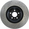 StopTech 127.33134L Sport Cross-Drilled And Slotted Disc Brake Rotor