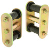 RockJock CE-9040P Front Shackles for Pro Comp Springs