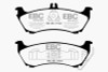 EBC Brakes DP41437R Yellowstuff Street And Track Brake Pads Fits ML320 ML350