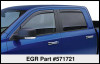 EGR 571721 SlimLine In-Channel WindowVisors Set of 4
