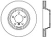 StopTech 128.34093L Sport Cross-Drilled Disc Brake Rotor