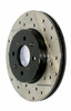 StopTech 127.45022R Sport Cross-Drilled And Slotted Disc Brake Rotor Fits RX-7
