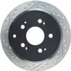 StopTech 127.40065R Sport Cross-Drilled And Slotted Disc Brake Rotor