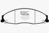 EBC Brakes DP31645C Redstuff Ceramic Low Dust Brake Pads Fits 03-08 CTS STS