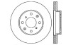 StopTech 127.40023R Sport Cross-Drilled And Slotted Disc Brake Rotor