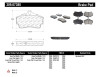 StopTech 309.07380 StopTech Sport Brake Pads Fits 97-12 911 Boxster Cayman