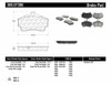 StopTech 309.07380 StopTech Sport Brake Pads Fits 97-12 911 Boxster Cayman