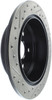 StopTech 127.44142L Sport Cross-Drilled And Slotted Disc Brake Rotor Fits IS250