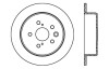 StopTech 127.44142L Sport Cross-Drilled And Slotted Disc Brake Rotor Fits IS250