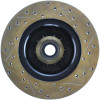 StopTech 127.63022R Select Sport Cross-Drilled And Slotted Disc Brake Rotor