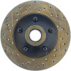 StopTech 127.63022R Select Sport Cross-Drilled And Slotted Disc Brake Rotor