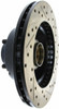 StopTech 127.63022R Select Sport Cross-Drilled And Slotted Disc Brake Rotor