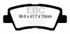 EBC Brakes UD1445 Ultimax  Brake Pads Fits 10-18 Azera Optima Sonata Tucson