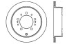 StopTech 127.44157R Sport Cross-Drilled And Slotted Disc Brake Rotor