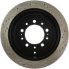 StopTech 127.44157R Sport Cross-Drilled And Slotted Disc Brake Rotor