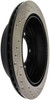 StopTech 127.44157R Sport Cross-Drilled And Slotted Disc Brake Rotor