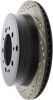 StopTech 127.44157R Sport Cross-Drilled And Slotted Disc Brake Rotor