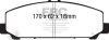 EBC Brakes UD1286 Ultimax  Brake Pads Fits 06-23 Armada QX56 QX80 TITAN