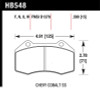 Hawk Performance HB548B.590 HPS 5.0 Disc Brake Pad Fits 4C Cobalt HHR MX-5 Miata