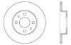StopTech 127.04001R Sport Cross-Drilled And Slotted Disc Brake Rotor Fits 500