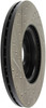 StopTech 127.45078L Sport Cross-Drilled And Slotted Disc Brake Rotor Fits 3