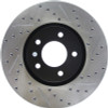 StopTech 127.45078L Sport Cross-Drilled And Slotted Disc Brake Rotor Fits 3
