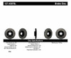 StopTech 127.45078L Sport Cross-Drilled And Slotted Disc Brake Rotor Fits 3