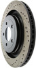 StopTech 127.61109R Sport Cross-Drilled And Slotted Disc Brake Rotor