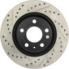 StopTech 127.33088R Sport Cross-Drilled And Slotted Disc Brake Rotor Fits S4