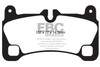 EBC Brakes DP51836NDX Bluestuff NDX Full Race Brake Pads Fits Cayenne Touareg