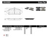 StopTech 309.05820 StopTech Sport Brake Pads Fits 92-95 MR2