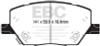 EBC Brakes UD1811 Ultimax  Brake Pads Fits 15-23 500X Compass Renegade
