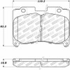 StopTech 309.06290 StopTech Sport Brake Pads Fits 93-98 Supra