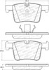 StopTech 308.15610 StopTech Street Brake Pads