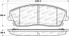 StopTech 308.10560 StopTech Street Brake Pads Fits 300 Challenger Charger Magnum