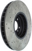 StopTech 128.34060L Sport Cross-Drilled Disc Brake Rotor Fits 02-06 X5