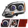 Anzo USA 111476 Crystal Headlight Set Fits 07-12 Acadia