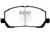 EBC Brakes DP41634R Yellowstuff Street And Track Brake Pads Fits Highlander