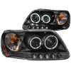 Anzo USA 111097 Projector Headlight Set w/Halo Fits 97-03 Expedition F-150