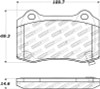 StopTech 308.10530 StopTech Street Brake Pads