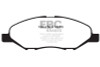EBC Brakes DP21832 Greenstuff 2000 Series Sport Brake Pads Fits 09-11 Versa