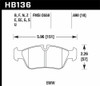 Hawk Performance HB136B.690 HPS 5.0 Disc Brake Pad