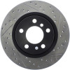 StopTech 127.34139L Sport Cross-Drilled And Slotted Disc Brake Rotor Fits X3 X4