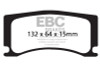 EBC Brakes DP42112R Yellowstuff Street And Track Brake Pads Fits 08-15 XKR