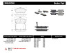 StopTech 309.03740 StopTech Sport Brake Pads Fits City Civic Fit Integra Prelude