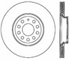 StopTech 126.33113CSR Sport Cryo-Treated Slotted Disc Brake Rotor